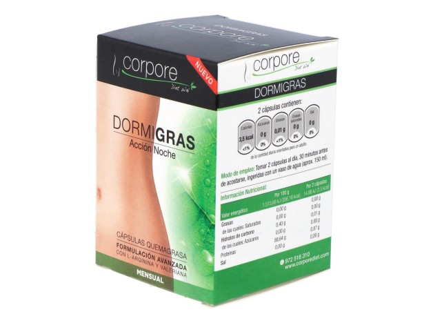 Corpore Diet Dormigras 60 Cáps