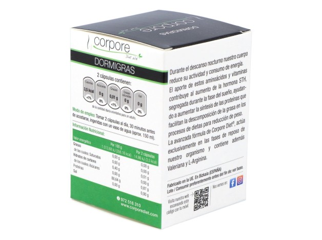Corpore Diet Dormigras 60 Cáps