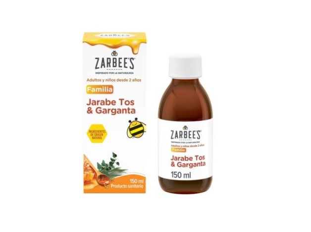 Zarbee's Familia Jarabe Tos y Garganta 150 ml