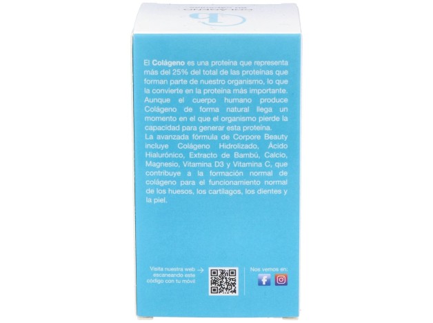 Corpore Beauty Colageno Hidrolizado+Ac Hialur. 60C