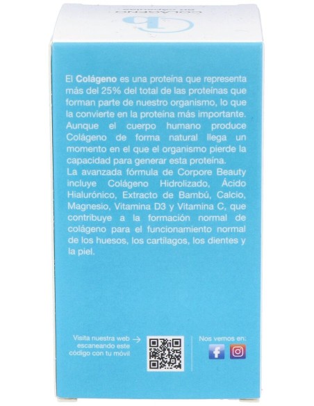 Corpore Beauty Colageno Hidrolizado+Ac Hialur. 60C