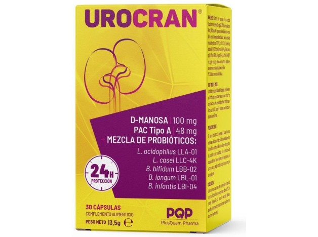 Urocran 30 Cápsulas