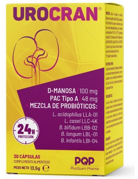Urocran 30 Cápsulas