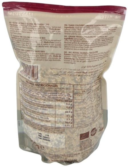Quinua Real Quinoa Tres Colores 500G
