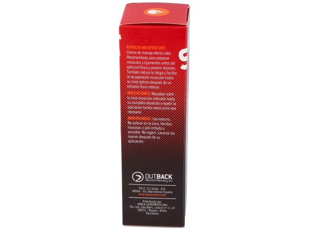 Kyrocream Sport Hot 120Ml.