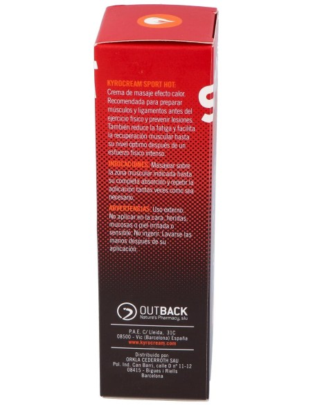 Kyrocream Sport Hot 120Ml.