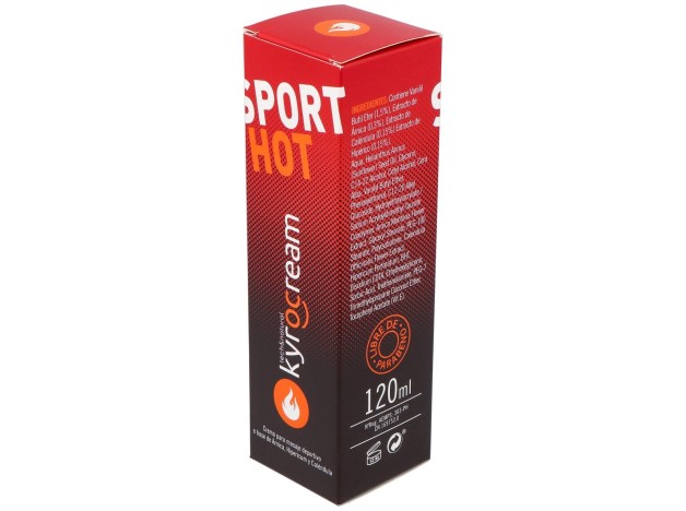 Kyrocream Sport Hot 120Ml.