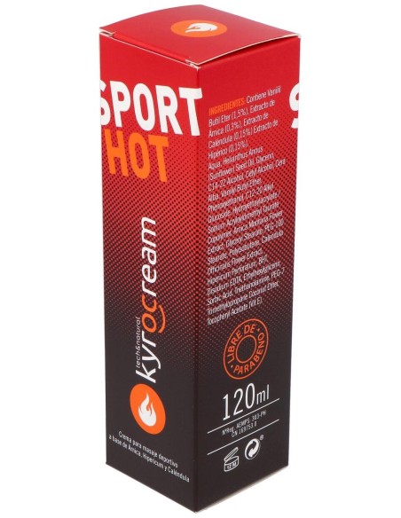 Kyrocream Sport Hot 120Ml.