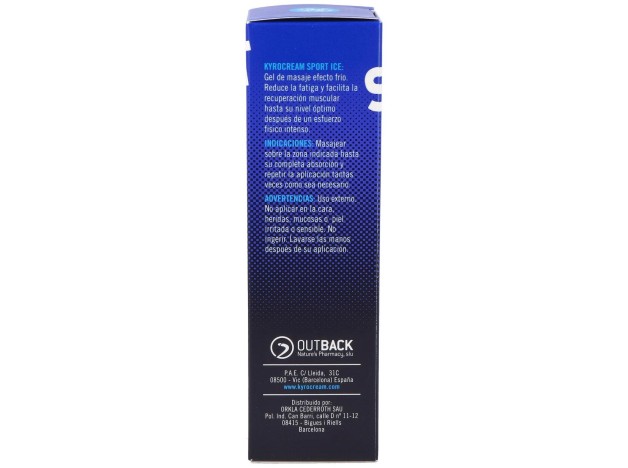 Kyrocream Sport Ice 120Ml.