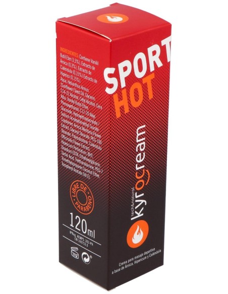 Kyrocream Sport Hot 120Ml.
