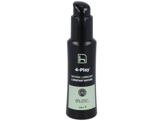 4-Play Lubricante Natural Con Bomba Dosif. 100Ml.