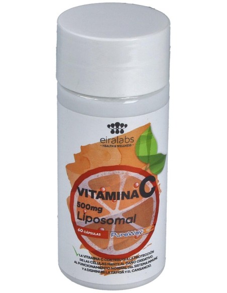 Eiralabs Purewayc Vitamina C 500Mg 60Cáps
