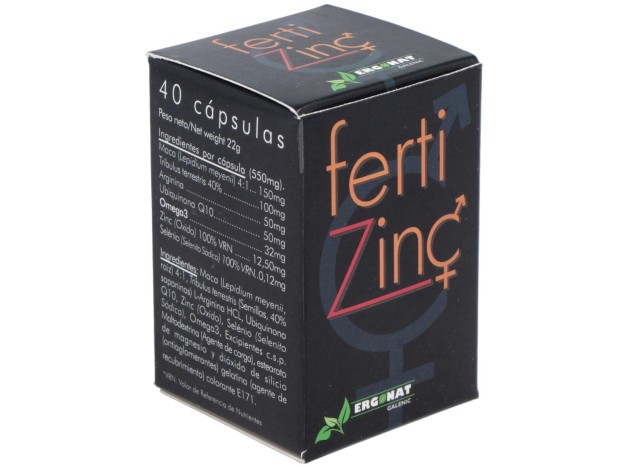 Ergonat Galenic Fertizinc 40Caps