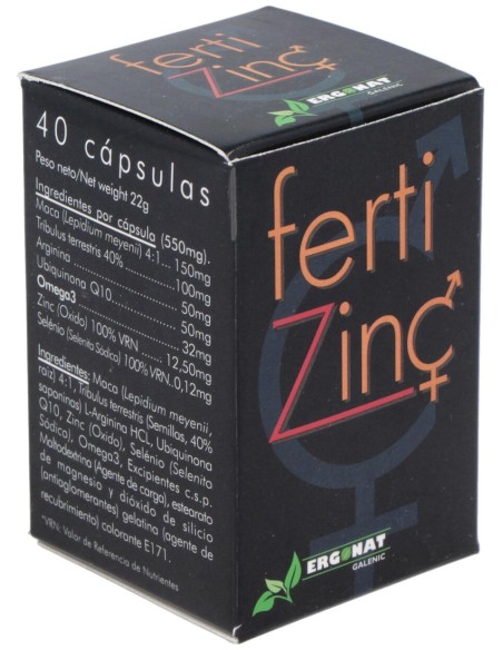 Ergonat Galenic Fertizinc 40Caps