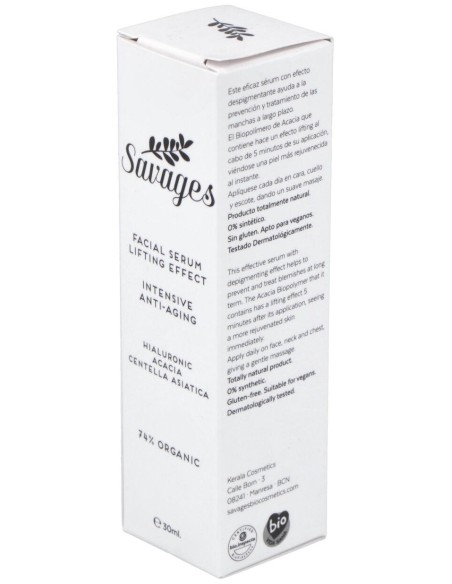Savages Serum Facial Efecto Lifting 30Ml