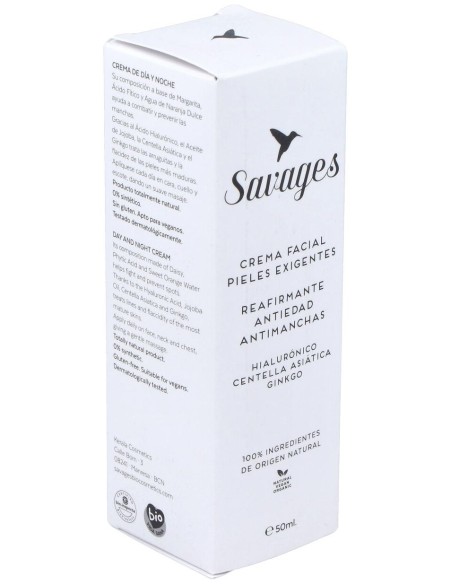 Savages Crema Facial Antiedad Pieles Exigentes 50Ml