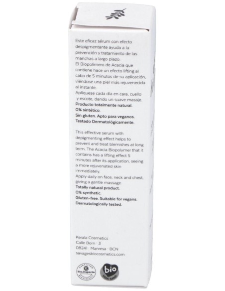 Savages Serum Facial Efecto Lifting 30Ml