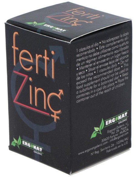 Ergonat Galenic Fertizinc 40Caps