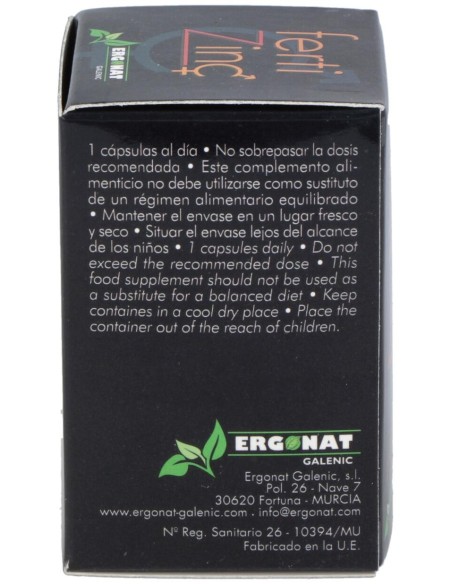 Ergonat Galenic Fertizinc 40Caps