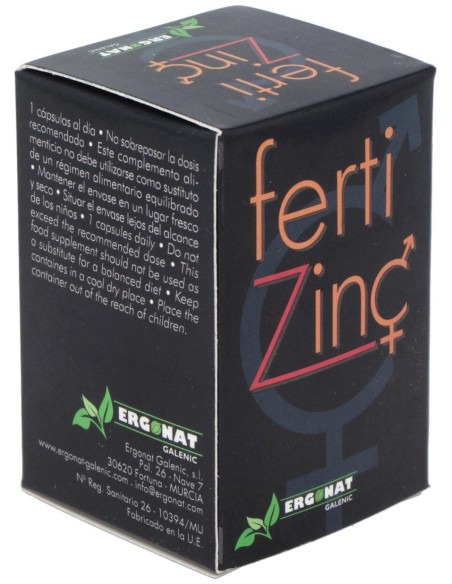 Ergonat Galenic Fertizinc 40Caps