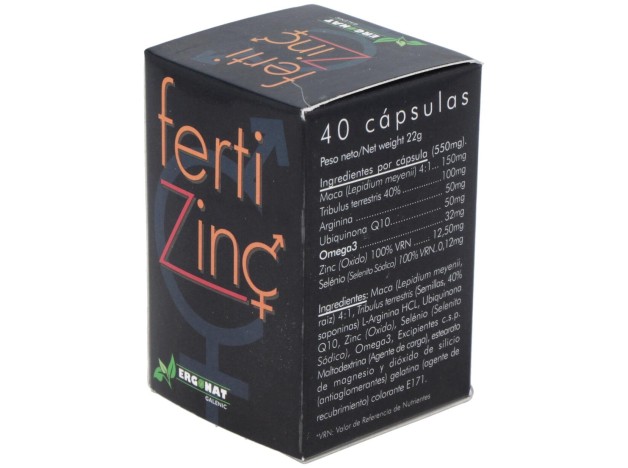 Ergonat Galenic Fertizinc 40Caps