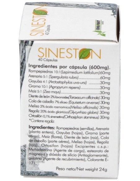 Ergonat Galenic Sineston 40Caps