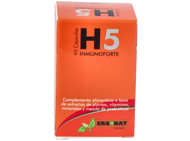 Ergonat Galenic H5 Inmunoforte 40Caps