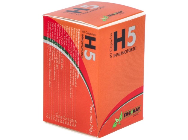 Ergonat Galenic H5 Inmunoforte 40Caps