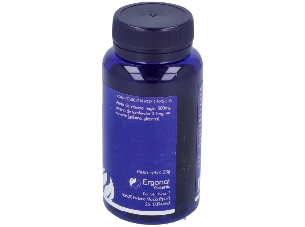 Ergonat Galenic Comino Negro 90Caps