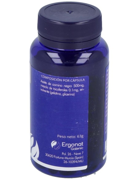 Ergonat Galenic Comino Negro 90Caps