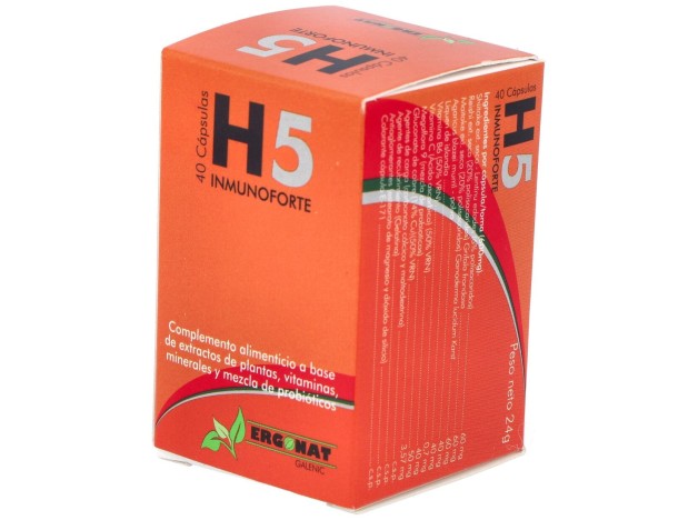 Ergonat Galenic H5 Inmunoforte 40Caps