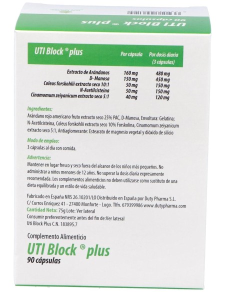 Margan Uti Block Plus 90Caps