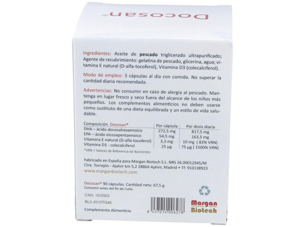 Margan Docosan 90Caps
