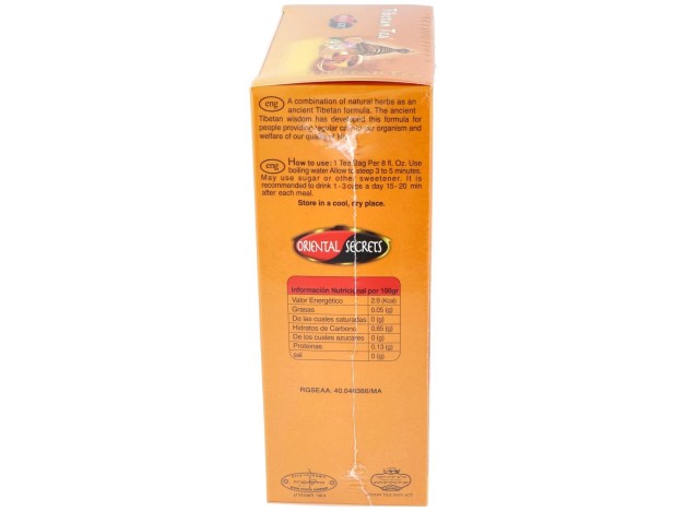 Tibetan Tea Sabor Natural 90Sbrs.