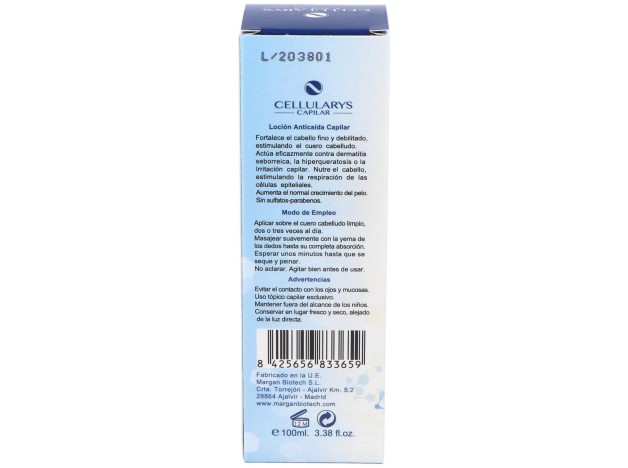 Cellularys Locion Anticaida Capilar 100Ml.