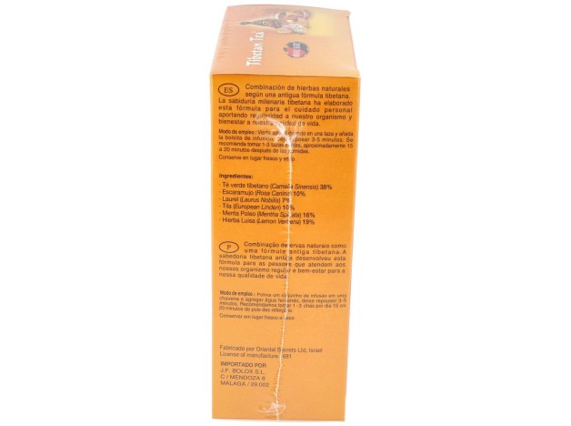 Tibetan Tea Sabor Natural 90Sbrs.