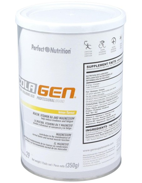 Gen Professional Colagen Sabor Limón 350G