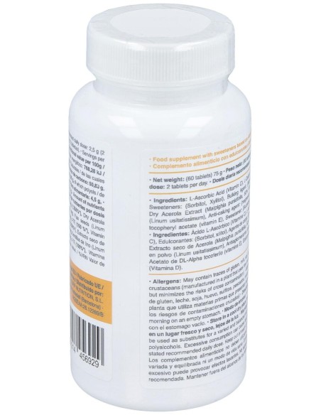Gen Professional Vitamina C 1000 + E + D3 60Comp