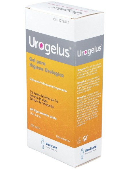 M4Pharma Urogelus Gel Higiene Urologica, 125 Ml