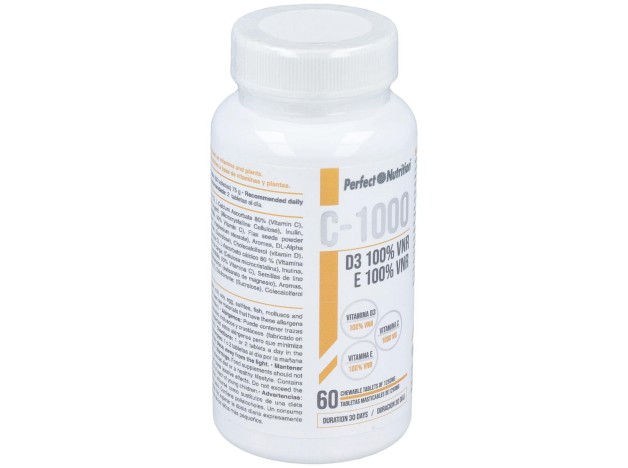 Gen Professional Vitamina C 1000 + E + D3 60Comp