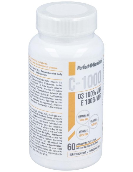 Gen Professional Vitamina C 1000 + E + D3 60Comp