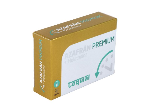 Tequial Azafran Premium + Melatonina 30Caps