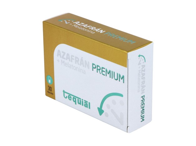 Tequial Azafran Premium + Melatonina 30Caps
