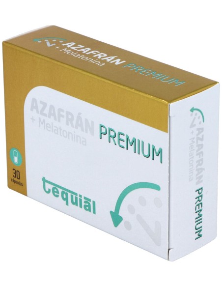 Tequial Azafran Premium + Melatonina 30Caps