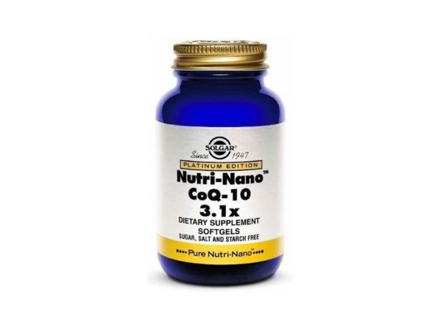 Solgar Nutri Nano Coq-10 3.1x 50 cápsulas