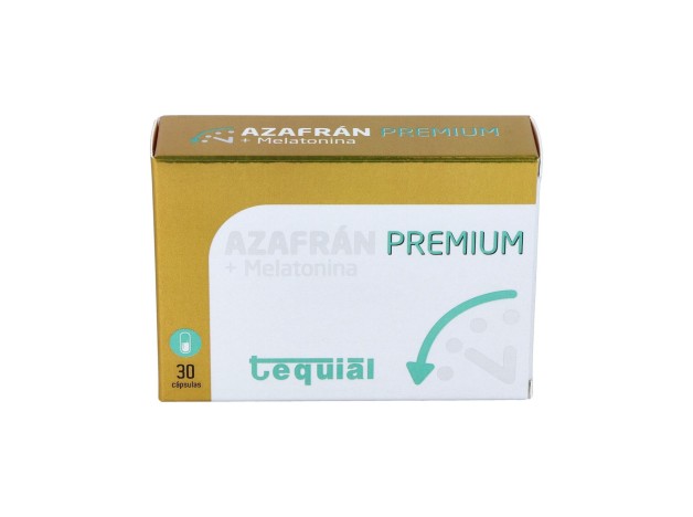 Tequial Azafran Premium + Melatonina 30Caps