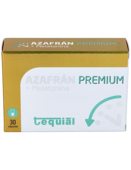 Tequial Azafran Premium + Melatonina 30Caps