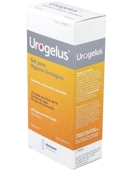 M4Pharma Urogelus Gel Higiene Urologica, 125 Ml