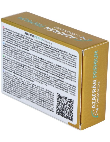 Tequial Azafran Premium + Melatonina 30Caps