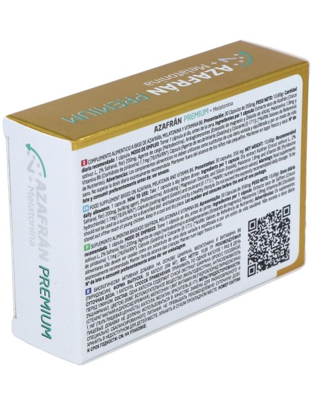 Tequial Azafran Premium + Melatonina 30Caps
